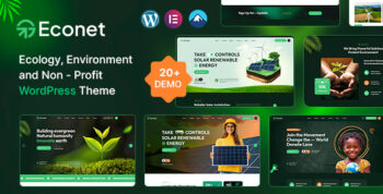 Econet - Environment & Nonprofit WordPress Theme