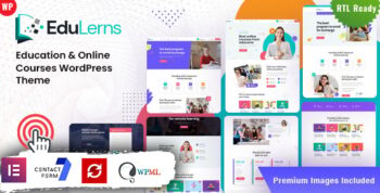 Edulerns  - Education WordPress Theme