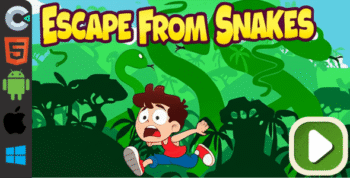 Escape From Snakes - HTML5 Construct 3