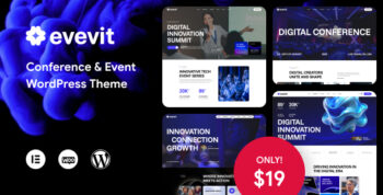 Evevit – Conference & Event WordPress Theme