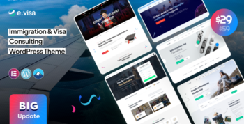 Evisa - Immigration and Visa Consulting WordPress Theme