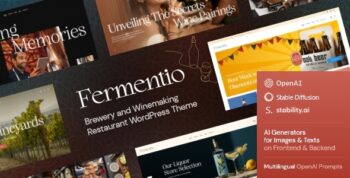 Fermentio — Brewery and Winemaking Beer WordPress Theme