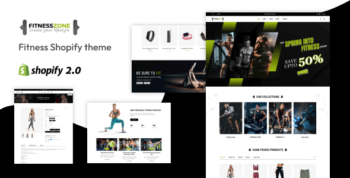 Fitness Zone - Shopify Sportswerar Store