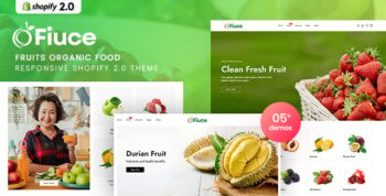 Fiuce - Fruits Organic Food Responsive Shopify 2.0 Theme