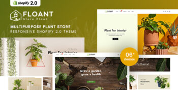 Floant - MultiPurpose Plant Store Shopify 2.0 Theme