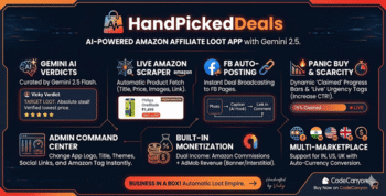 HandPickedDeals - AI-Powered Affiliate "Loot" & Automation Engine
