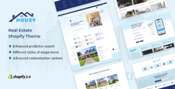 Houzy - Directory Listing, Property Marketplace Real Estate Shopify Theme