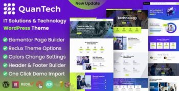 IT Solutions & Technology WordPress Theme