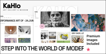 Kahlo - Art Gallery and Museum WordPress Theme