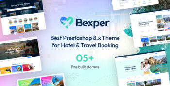 Leo Bexper Elementor - Travel Booking Prestashop Theme