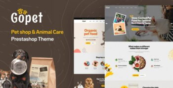 Leo Gopet - Pet Shop & Animal Care Prestashop Theme