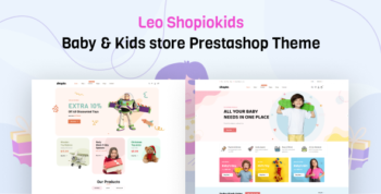 Leo Shopiokids - Baby & Kids Store Prestashop Theme