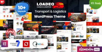 Loadeo - Logistics Transport WordPress