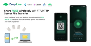 Local WiFi File Transfer FTP HTTP Server App Android