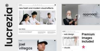 Lucrezia - Creative Agency WordPress Theme
