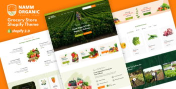 Namm - Grocery Store Shopify Theme