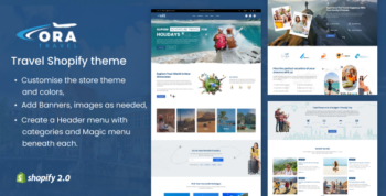 Ora - Travel & Adventure Shop Shopify Theme
