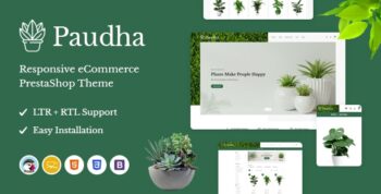 Paudha - Responsive PrestaShop Theme