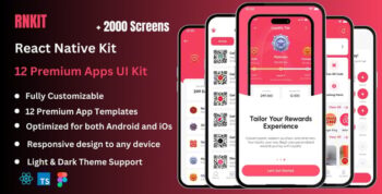 RNKit - React Native Expo Apps & Figma UI Kit