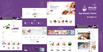 Spa Lab - Beauty Cosmetics Shopify Theme