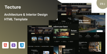 Tecture - Architecture & Interior HTML5 Template
