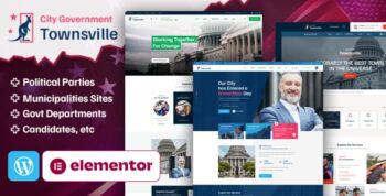 TownsVille - Political Party & Candidate WordPress Theme