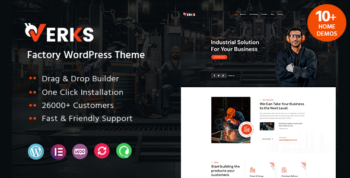 Verks - Factory WordPress Theme