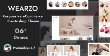 Wearzo - Responsive PrestaShop Template