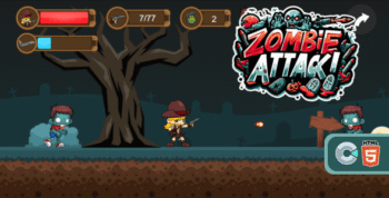 Zombie Attack - HTML5 GAME