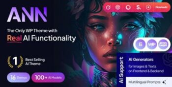 AI ANN - AI Generator & AI Agency WordPress Theme