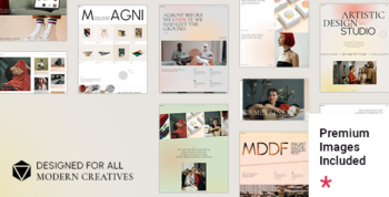 Ametrine - Modern Creative WordPress Theme