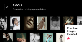 Amoli - Fashion Photography WordPress Theme