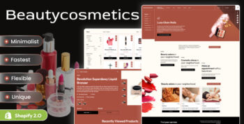 Beauty Cosmetics - Shopify 2.0 Makeup Shop Theme