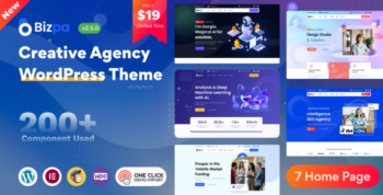 Bizpa - Creative Agency WordPress Theme