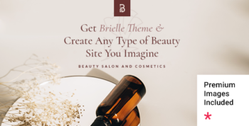 Brielle - Beauty Salon and Cosmetics WordPress Theme
