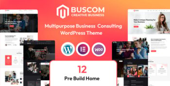 Buscom - Business Consulting & Finance WordPress Theme