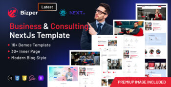 Business and Consulting NextJS Template - Bizper