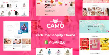 Camo - Perfume Store Shopify Theme