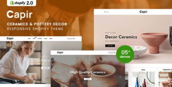 Capir - Ceramics & Pottery Decor Responsive Shopify Theme
