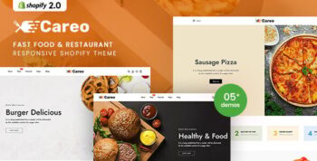 Careo - Fast Food & Restaurant Responsive Shopify Theme