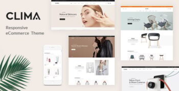 Clima - Multipurpose Prestashop 1.7, 8.x Responsive Theme