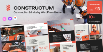 Constructum | Construction & Industry WordPress theme