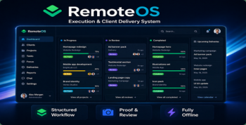Corelytic | RemoteOS Execution & Client Delivery System (HTML5 App)