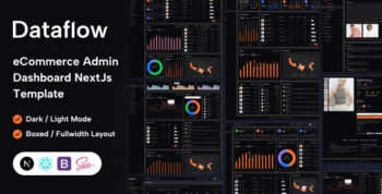 Dataflow - eCommerce Admin Dashboard NextJs Template