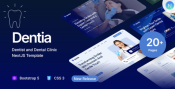 Dentia - Dentist & Dental Clinic Nextjs Template