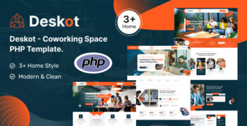 Deskot – Coworking Space PHP Template