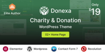 Donexa - Charity & Donation WordPress Theme