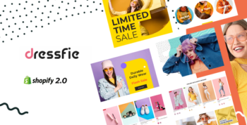 Dressfie - Clothing Shopify Theme