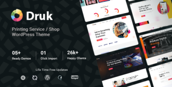 Druk - Printing Service WordPress Theme