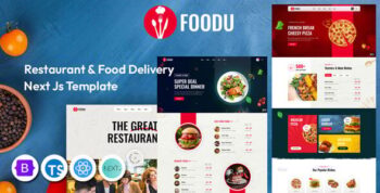 Foodu – Modern Food & Restaurant Next.js Template